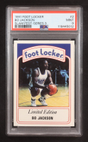 Bo Jackson 1991 Foot Locker Slam Fest #3-2 BB FB (PSA 9) at PristineAuction.com