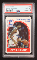 Magic Johnson 1989-90 Hoops #166 AS (PSA 10) at PristineAuction.com