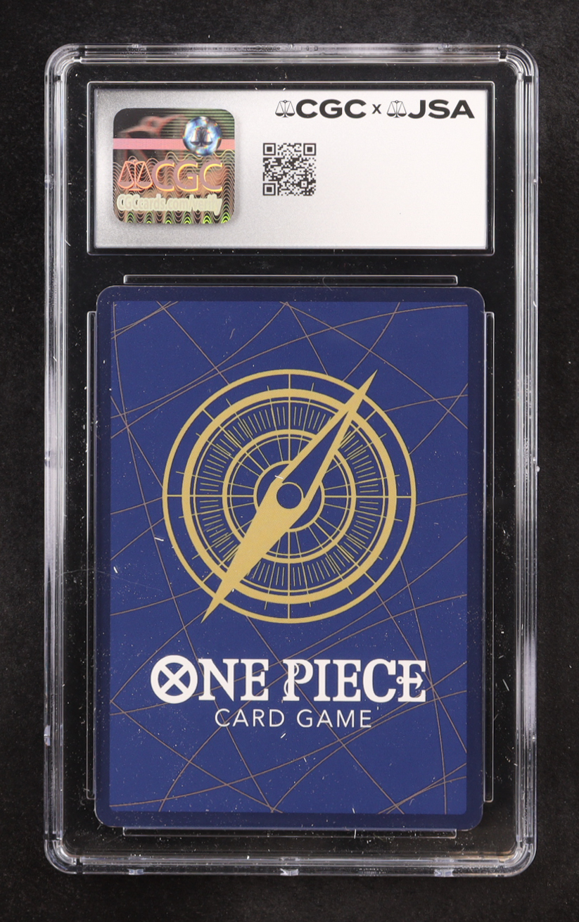 Jacob Romero Signed 2024 Usopp One Piece Card Game 500 Years in the Future C #OP07-099 (CGC 8.5 | Autograph Graded CGC 10) at PristineAuction.com Jacob Romero Signed 2024 Usopp One Piece Card Game 500 Years in the Future C #OP07-099 (CGC 8.5 | Autograph Graded CGC 10) at PristineAuction.com