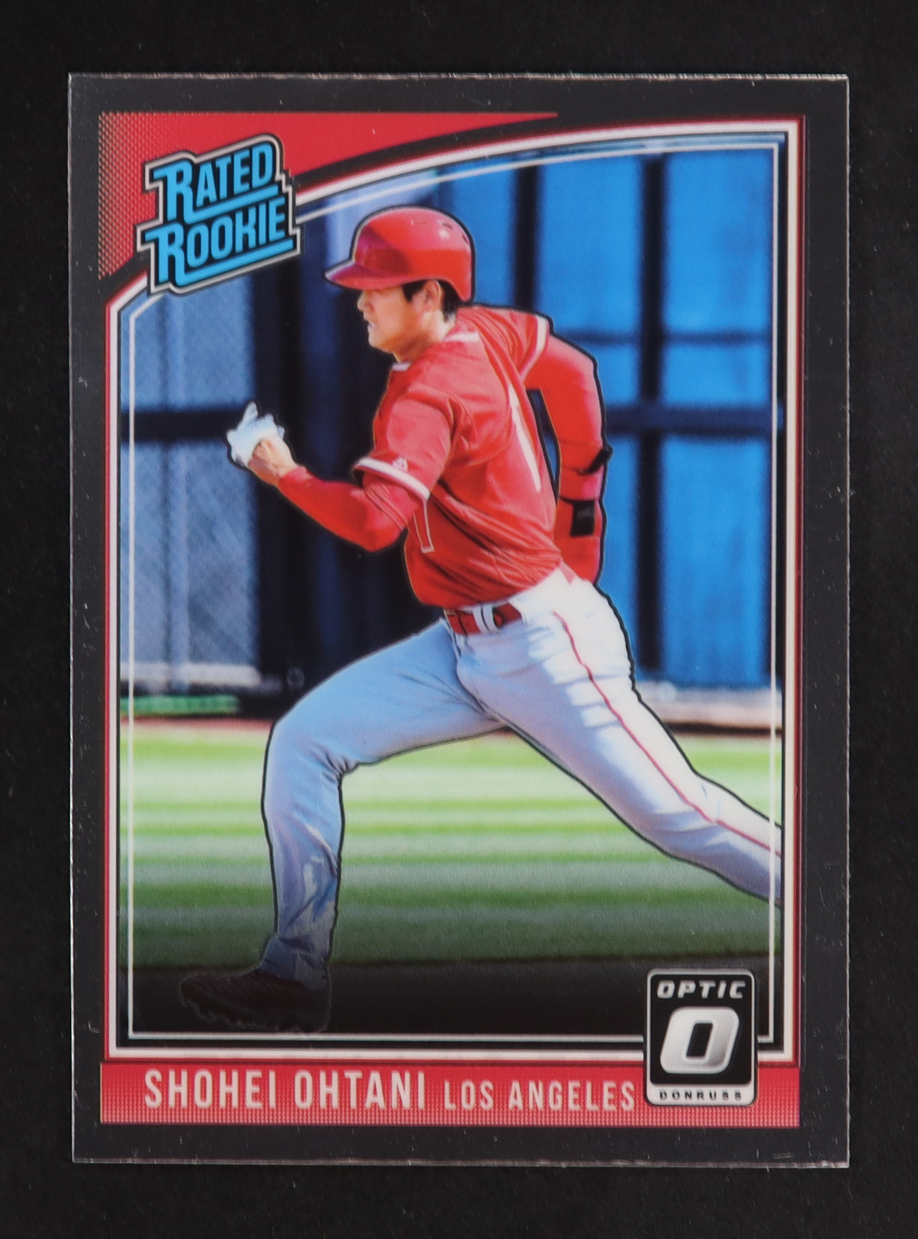 Shohei Ohtani 2018 Donruss Optic Variations #56 RR RC at PristineAuction.com Shohei Ohtani 2018 Donruss Optic Variations #56 RR RC at PristineAuction.com
