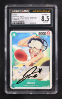 Jacob Romero Signed 2024 Usopp One Piece Card Game Emperors in New World C #OP09-024 (CGC 8.5 | Autograph Graded CGC 9) at PristineAuction.com