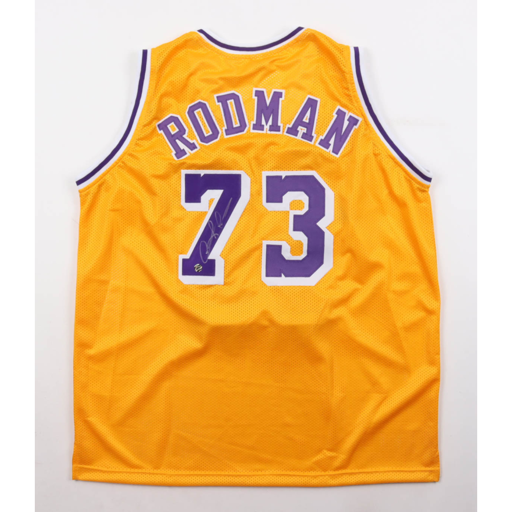 Dennis Rodman Signed Jersey (AWM) at PristineAuction.com