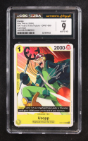 Jacob Romero Signed 2024 Usopp One Piece Card Game 500 Years in the Future C #OP07-099 (CGC 9 | Autograph Graded CGC 10) at PristineAuction.com