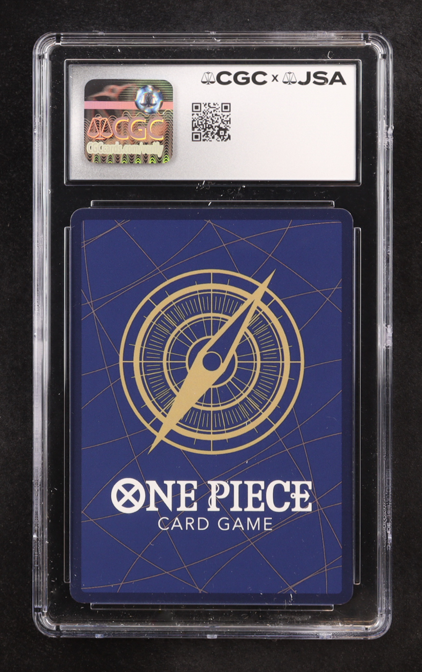 Jacob Romero Signed 2024 Usopp One Piece Card Game Emperors in New World C #OP09-024 (CGC 9 | Autograph Graded CGC 10) at PristineAuction.com Jacob Romero Signed 2024 Usopp One Piece Card Game Emperors in New World C #OP09-024 (CGC 9 | Autograph Graded CGC 10) at PristineAuction.com