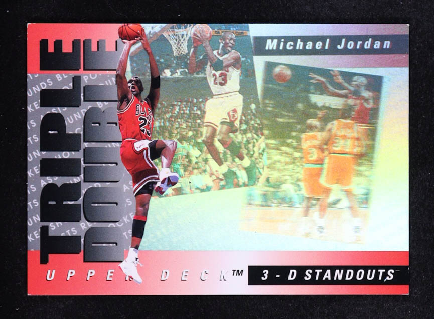 Michael Jordan 1993-94 Upper Deck Triple Double #TD2 at PristineAuction.com Michael Jordan 1993-94 Upper Deck Triple Double #TD2 at PristineAuction.com