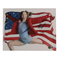 Jade Carey Signed 8x10 Photo Inscribed "2024" (Beckett) at PristineAuction.com