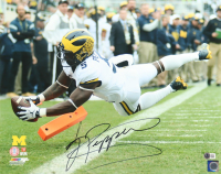 Jabrill Peppers Signed Michigan Wolverines 16x20 Photo (Beckett) at PristineAuction.com
