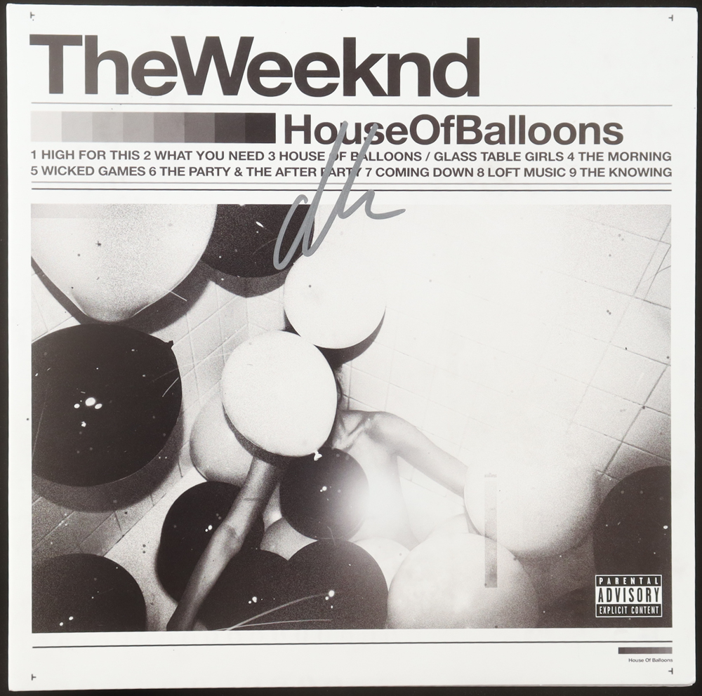 The Weeknd Signed "House Of Balloons" Album Sleeve (Beckett) at PristineAuction.com The Weeknd Signed "House Of Balloons" Album Sleeve (Beckett) at PristineAuction.com