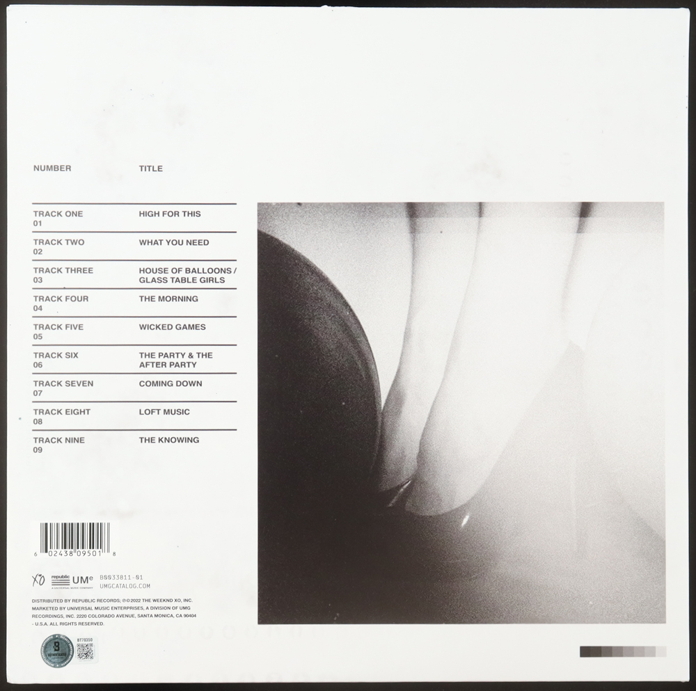 The Weeknd Signed "House Of Balloons" Album Sleeve (Beckett) at PristineAuction.com The Weeknd Signed "House Of Balloons" Album Sleeve (Beckett) at PristineAuction.com