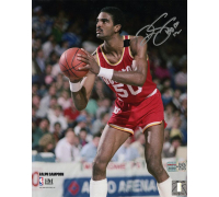 Ralph Sampson Signed Rockets 8x10 Photo Inscribed "HOF 12" (Tristar) at PristineAuction.com