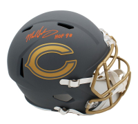 Mike Singletary Signed Bears Full-Size Slate Alternate Speed Helmet Inscribed "HOF 98" (JSA) at PristineAuction.com