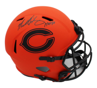Mike Singletary Signed Bears Full-Size Rave Alternate Speed Helmet Inscribed "HOF 98" (JSA) at PristineAuction.com