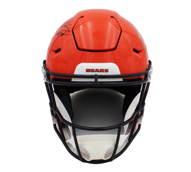 Mike Singletary Signed Bears Full-Size Authentic On-Field Alternate Speedflex Helmet Inscribed "HOF 98" (JSA) at PristineAuction.com Mike Singletary Signed Bears Full-Size Authentic On-Field Alternate Speedflex Helmet Inscribed "HOF 98" (JSA) at PristineAuction.com