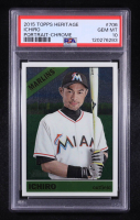 Ichiro Suzuki 2015 Topps Heritage Chrome #THC706 #220/999 (PSA 10) at PristineAuction.com