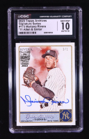 Mariano Rivera 2023 Topps Archives Signature Series Retired Mariano Rivera #TBD #1/1 (CGC 10 | Auto 10) at PristineAuction.com