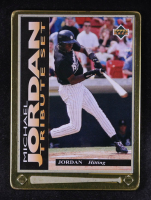 Michael Jordan 1995 Upper Deck Michael Jordan Tribute Set Metal #JT3 RC at PristineAuction.com