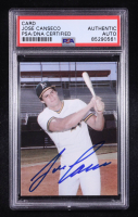 Jose Canseco Signed 1986 Card Collectors Company Canseco #1 RC (PSA) at PristineAuction.com