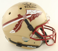 Charlie Ward Signed Florida State Seminoles Full-Size Helmet Inscribed "93 Heisman Champs" (Schwartz) at PristineAuction.com