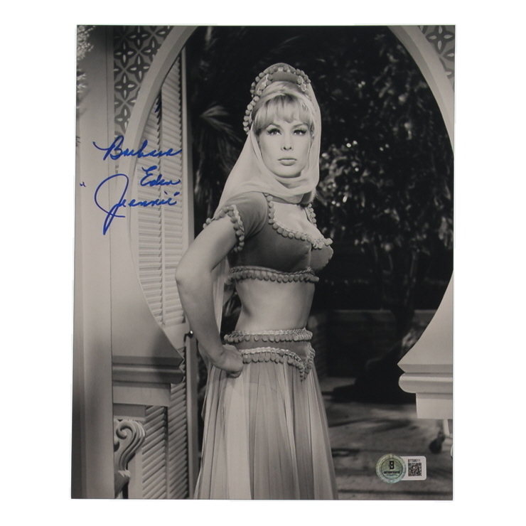 Barbara Eden Signed "I Dream of Jeannie" 8x10 Photo Inscribed "Jeannie" (Beckett) at PristineAuction.com Barbara Eden Signed "I Dream of Jeannie" 8x10 Photo Inscribed "Jeannie" (Beckett) at PristineAuction.com