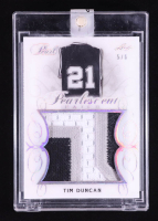 Tim Duncan 2018-19 Leaf Pearl Pearlescent Patches #PP29 #5/6 at PristineAuction.com
