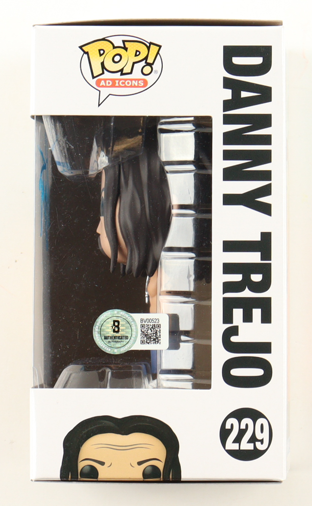 Danny Trejo Signed #229 Funko Pop! Vinyl Figure (Beckett) at PristineAuction.com Danny Trejo Signed #229 Funko Pop! Vinyl Figure (Beckett) at PristineAuction.com