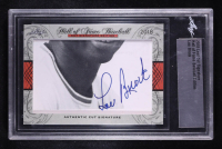 Lou Brock 2018 Leaf Cut Signature Hall Of Fame Edition #NNO (Leaf) at PristineAuction.com