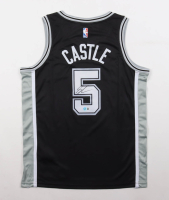 Stephon Castle Signed Spurs Nike Authentic Jersey (Beckett) at PristineAuction.com