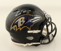Lamar Jackson Signed Ravens Speed Mini Helmet (JSA) at PristineAuction.com