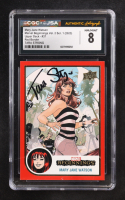 Mary Jane Watson 2023 Upper Deck Marvel Beginnings Vol. 2 Ser. 1 Red Border #37(CGC 8) at PristineAuction.com