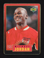 Michael Jordan 1996 Upper Deck Jordan Metal Red Black #1 at PristineAuction.com