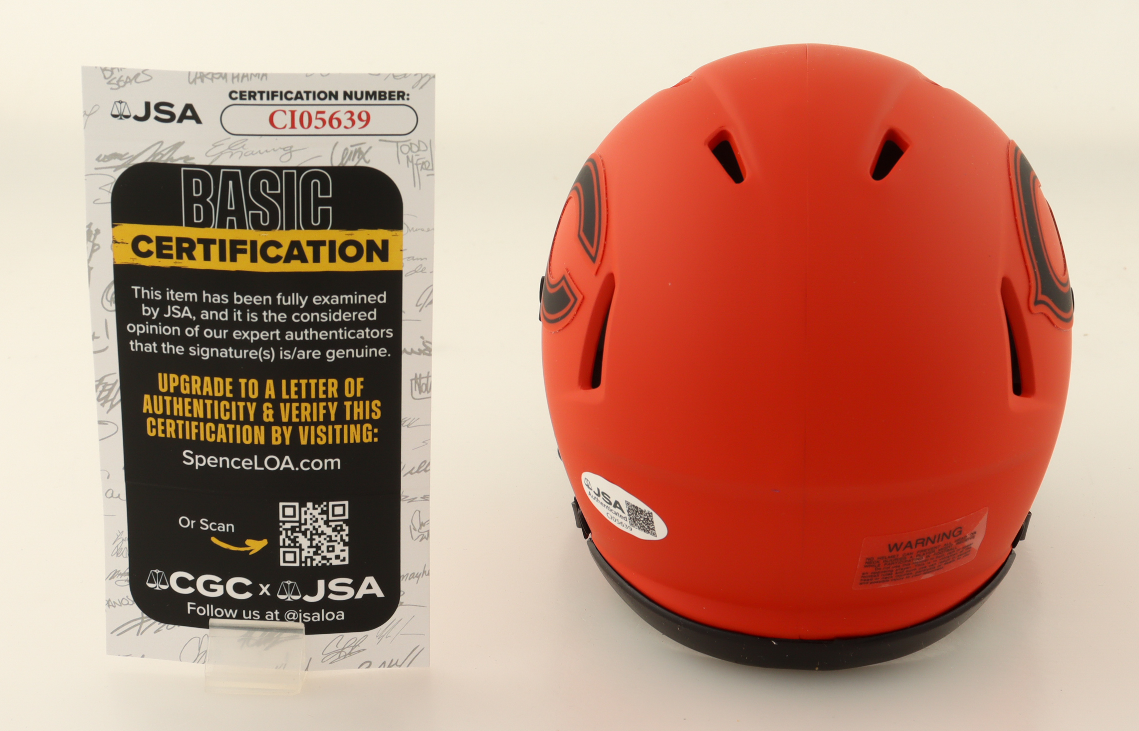 Rome Odunze Signed Bears Rave Alternate Speed Mini Helmet (JSA) at PristineAuction.com Rome Odunze Signed Bears Rave Alternate Speed Mini Helmet (JSA) at PristineAuction.com