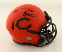 Rome Odunze Signed Bears Rave Alternate Speed Mini Helmet (JSA) at PristineAuction.com