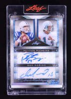 Peyton Manning / Dan Marino 2025 Leaf Pearl Signatures 2 Platinum #S29 #2/5 at PristineAuction.com