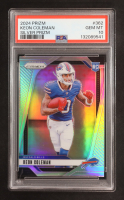 Keon Coleman 2024 Panini Prizm Prizms Silver #362 RC (PSA 10) at PristineAuction.com