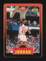 Michael Jordan 1996 Upper Deck Jordan Metal Red Black #3 at PristineAuction.com