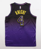 Dalton Knecht Signed Lakers Nike Authentic Jersey (Beckett) at PristineAuction.com