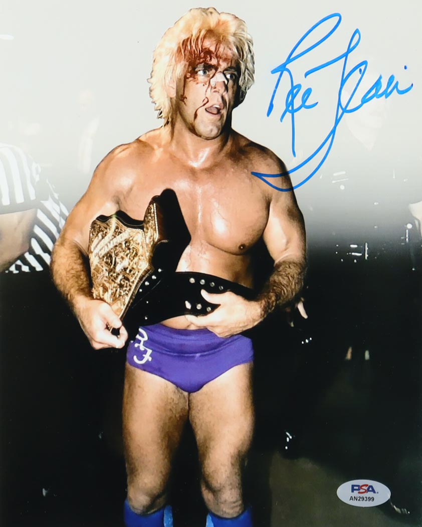 Ric Flair Signed WWE 8x10 Photo (PSA) at PristineAuction.com Ric Flair Signed WWE 8x10 Photo (PSA) at PristineAuction.com