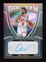 Coby White 2020-21 Panini Obsidian Galaxy Autographs #17 #14/49 at PristineAuction.com