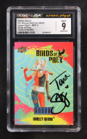 Harley Quinn 2023-24 Upper Deck DC Annual Birds of Prey #BP-5 (CGC 9 | Autograph Graded CGC 9) at PristineAuction.com