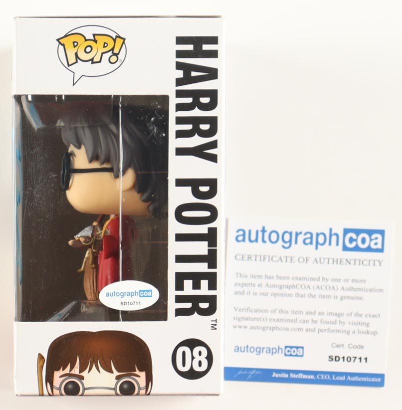Daniel Radcliffe Signed "Harry Potter" #08 Harry Potter Funko Pop! Vinyl Figure (ACOA) at PristineAuction.com Daniel Radcliffe Signed "Harry Potter" #08 Harry Potter Funko Pop! Vinyl Figure (ACOA) at PristineAuction.com