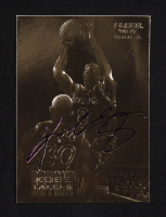 Kobe Bryant 1996-97 Fleer Purple Signature 23Kt Gold RC at PristineAuction.com
