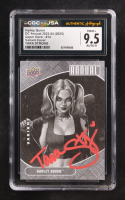Harley Quinn 2023-24 Upper Deck DC Variant Cover #14 (CGC 9.5 | Autograph Graded CGC 9) at PristineAuction.com
