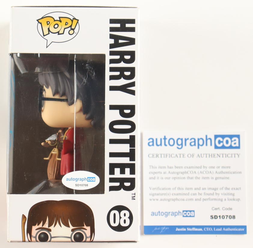 Daniel Radcliffe Signed "Harry Potter" #08 Harry Potter Funko Pop! Vinyl Figure (ACOA) at PristineAuction.com Daniel Radcliffe Signed "Harry Potter" #08 Harry Potter Funko Pop! Vinyl Figure (ACOA) at PristineAuction.com