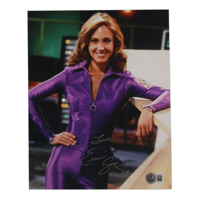 Erin Gray Signed "Buck Rogers in the 25th Century" 8x10 Photo Inscribed "Love" (Beckett) at PristineAuction.com Erin Gray Signed "Buck Rogers in the 25th Century" 8x10 Photo Inscribed "Love" (Beckett) at PristineAuction.com