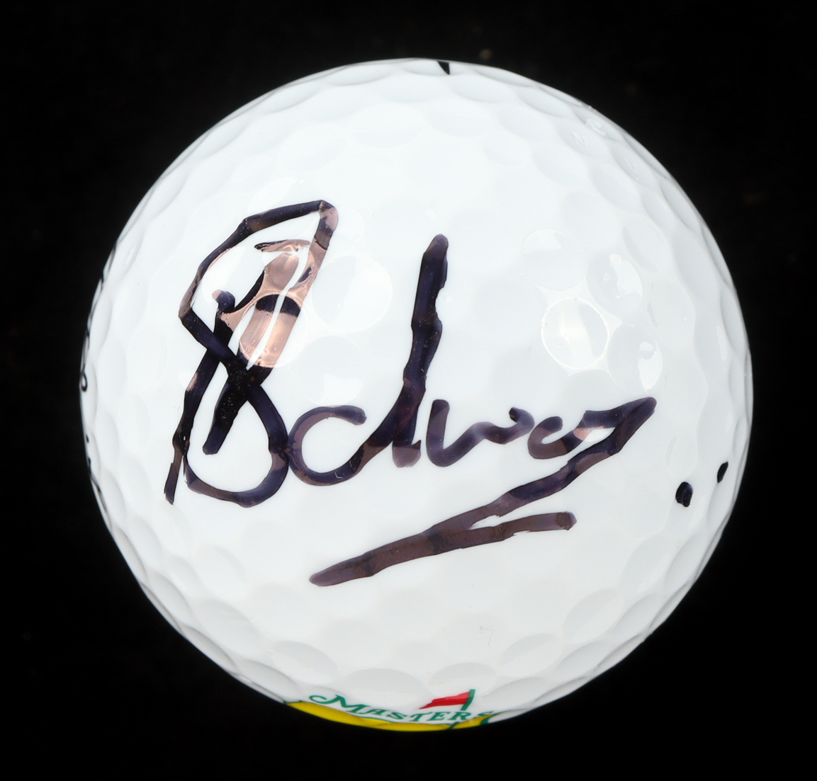 Charl Schwartzel Signed Masters Logo Golf Ball (Beckett) at PristineAuction.com Charl Schwartzel Signed Masters Logo Golf Ball (Beckett) at PristineAuction.com