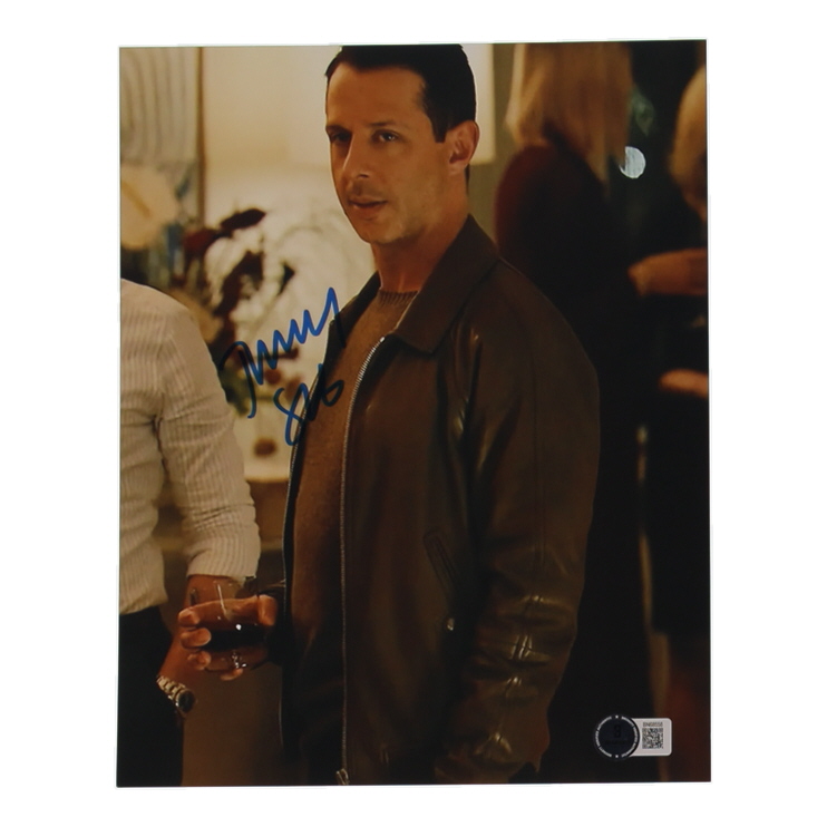 Jeremy Strong Signed "Succession" 8x10 Photo (Beckett) at PristineAuction.com Jeremy Strong Signed "Succession" 8x10 Photo (Beckett) at PristineAuction.com