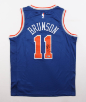 Jalen Brunson Signed Knicks Nike Authentic Jersey (Beckett) at PristineAuction.com