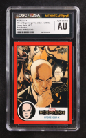 Professor X 2023 Upper Deck Marvel Beginnings Vol. 2 Ser. 1 Red Border #17 (CGC) at PristineAuction.com