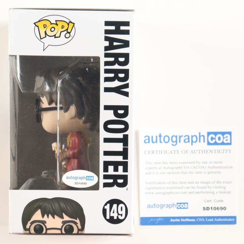 Daniel Radcliffe Signed "Wizarding World: Harry Potter" #149 Harry Potter Funko Pop! Vinyl Figure (ACOA) at PristineAuction.com Daniel Radcliffe Signed "Wizarding World: Harry Potter" #149 Harry Potter Funko Pop! Vinyl Figure (ACOA) at PristineAuction.com