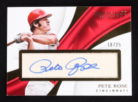Pete Rose 2017 Immaculate Collection Immaculate Parchment Signatures #2 #18/25 at PristineAuction.com